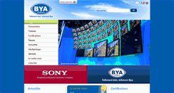 Desktop Screenshot of bya-electronic.com